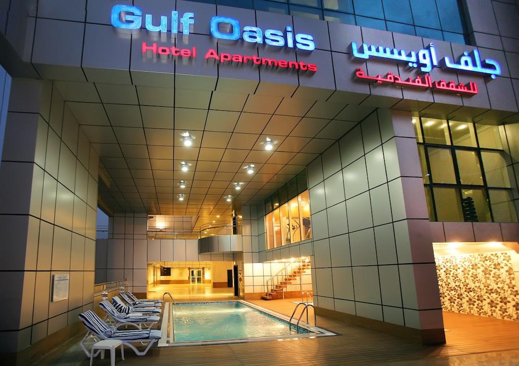 Gulf Oasis Hotel Apartments Fz Llc Дубай Екстериор снимка